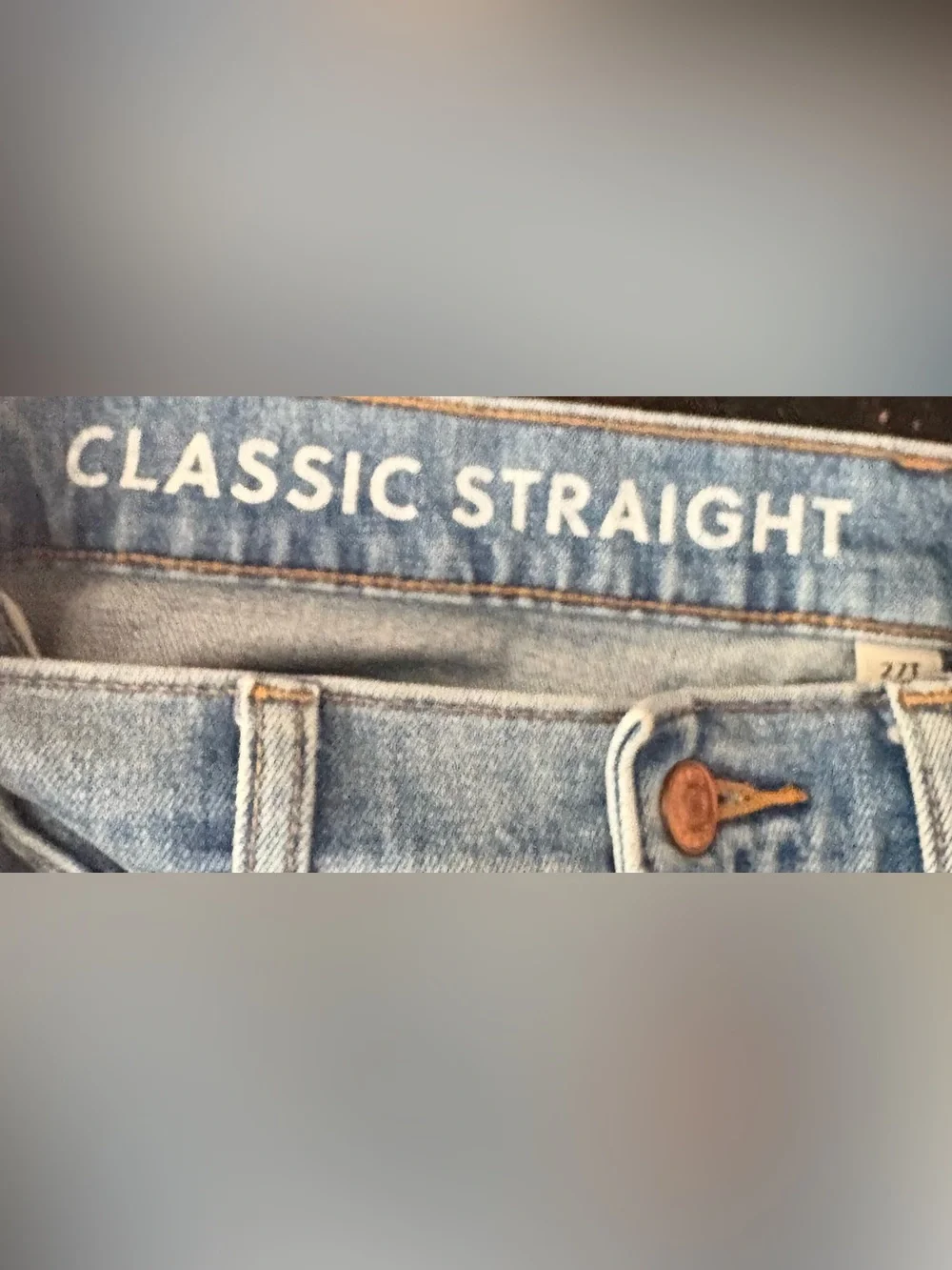 J. Crew Mildly Distressed Classic Straight Jeans size 27T